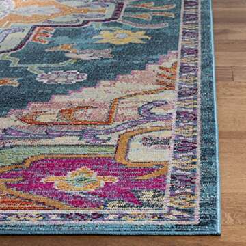 SAFAVIEH Crystal Area Rug - Stain Resistant & Chic Home Decor
