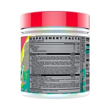 GHOST Greens Superfood Powder Probiotics Gluten-Free Vegan