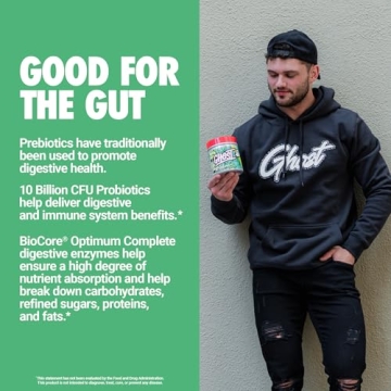 GHOST Greens Superfood Powder Probiotics Gluten-Free Vegan