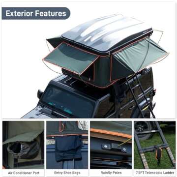 Naturnest Rooftop Tent for Comfortable Camping Adventures