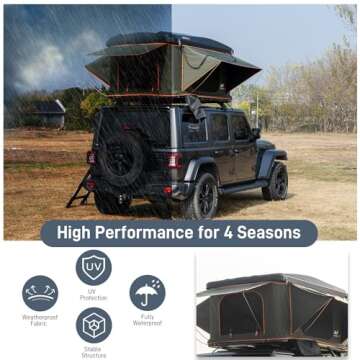 Naturnest Rooftop Tent for Comfortable Camping Adventures
