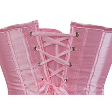 Elegant Satin Underbust Corset for All Occasions