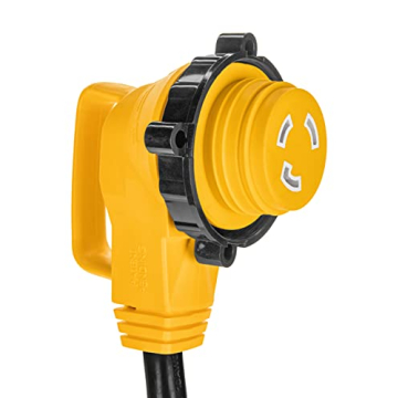 Camco PowerGrip 30-Amp RV Extension Cord - 25 Ft Durability