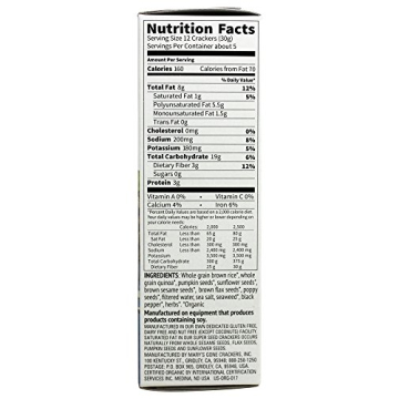 Mary's Gone Crackers Organic Super Seed Gluten Free 5.5oz