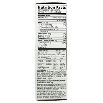 Mary's Gone Crackers Organic Super Seed Gluten Free 5.5oz