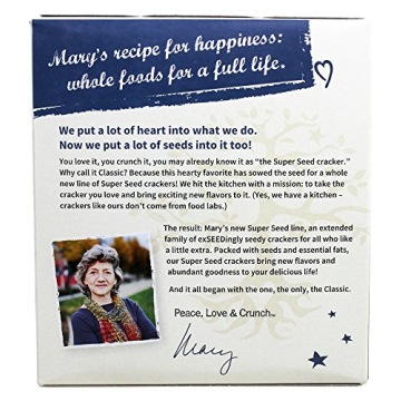 Mary's Gone Crackers Organic Super Seed Gluten Free 5.5oz