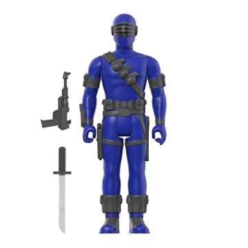 Super7 G.I. Joe Snake Eyes - 3.75" G.I. Joe Action Figure with Accessory Classic Cartoon Collectible...