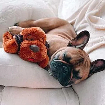 Snuggle Puppy Heartbeat Stuffed Toy for Dogs