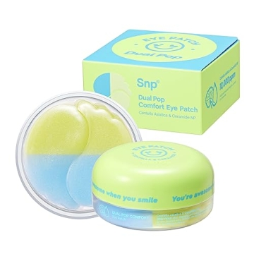 SNP Dual Pop Under Eye Patches: Moisturizing and Refreshing Treatment