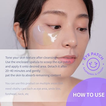 SNP Dual Pop Under Eye Patches: Moisturizing and Refreshing Treatment