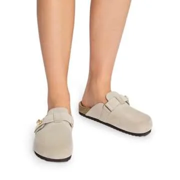 DREAM PAIRS Stylish Women's Clogs with Arch Support