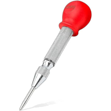 NEIKO 02638A 5-Inch Automatic Center Punch Tool - Spring Loaded Precision Marking