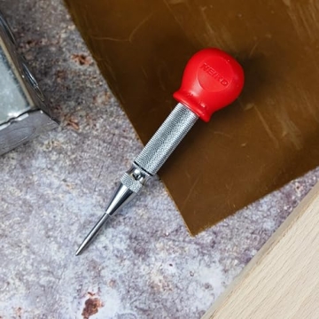 NEIKO 5-Inch Automatic Center Punch Tool for Precision Marking