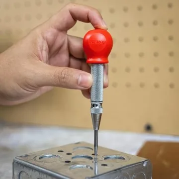 NEIKO 5-Inch Automatic Center Punch Tool for Precision Marking