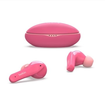 Belkin SoundForm Nano Kids Earbuds - 24H Battery Life & Safe Sound