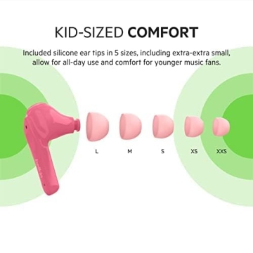 Belkin SoundForm Nano Kids Earbuds - 24H Battery Life & Safe Sound