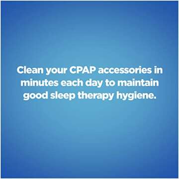 resplabs CPAP Mask Wipes - Unscented, CPAP Mask Cleaner for Daily Use - Compatible with All CPAP Mas...