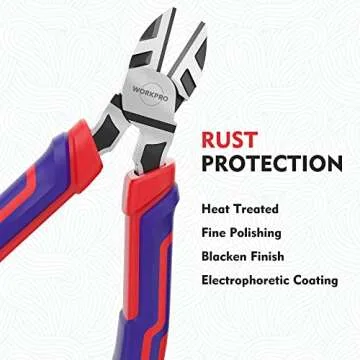 WORKPRO Heavy Duty 6" Wire Cutters with Comfortable Grip