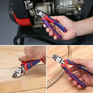 WORKPRO Heavy Duty 6" Wire Cutters with Comfortable Grip