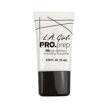 L.A. Girl PRO Prep HD High Definition Smoothing Face Primer, Assortment, 0.5 Fl Oz