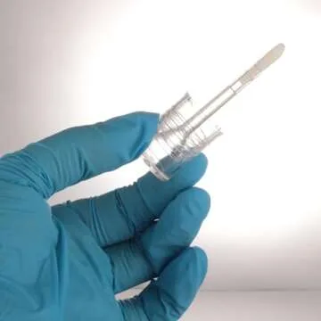 COSIDEA 10PCS Empty Round All clear Lip Gloss Tubes mini 3ml 0.1OZ lipgloss Tube with Wand Applicator for Lip oil tint bottles container