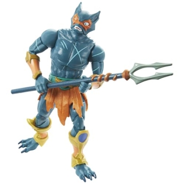 Masters of the Universe Masterverse Collection, Mer-Man, 7-in Motu Battle Figures for Storytelling P...