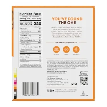 ONE Protein Bars Maple Glazed Doughnut 20g Protein Gluten Free