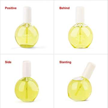 AIMEILI Natural Nail & Cuticle Oil 75ml for Healthy Nails