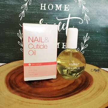 AIMEILI Natural Nail & Cuticle Oil 75ml for Healthy Nails