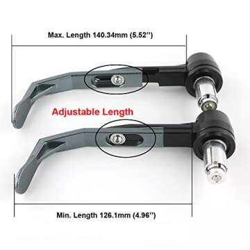 Xitomer Lever Protector for Aprilia, Benelli, Moto Guzzi