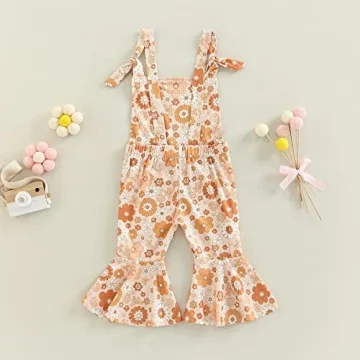 ZAXARRA Toddler Baby Girl Jumpsuit Romper Boho Style