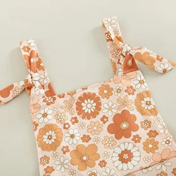 ZAXARRA Toddler Baby Girl Jumpsuit Romper Boho Style