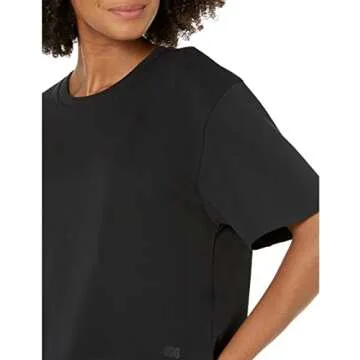 UGG Women's Tana Cropped Tee Shirt, Black, X-Small