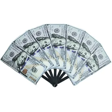 Wii Big Bucks Novelty $100 Bill Hand Fan for Summer Fun