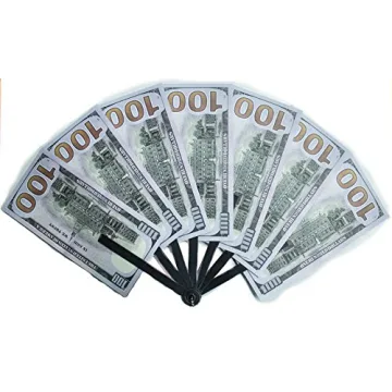 Wii Big Bucks Novelty Hand Fan for Summer Fun