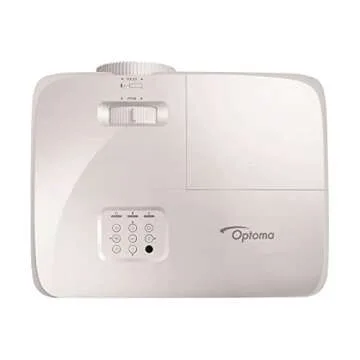 Optoma HD39HDRx High Brightness HDR 1080p Home Theater Projector | 120Hz Refresh Rate | 4,000 Lumens | Fast 8.4ms Response time with 120Hz | Easy Setup, 1.3X Zoom | 4K Input | Quiet 26 dB Operation