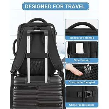Beraliy Travel Backpack - Lightweight Airline-Approved Bag
