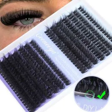 Geeneiya Fluffy Lash Extension Kit for DIY Eyelash Magic