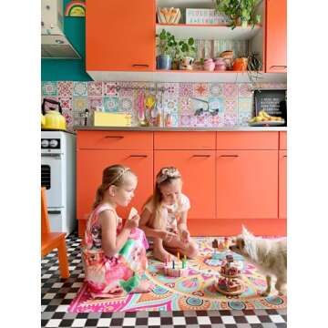 Tender Leaf Toys Rainbow Birthday Cake for Imaginative Play