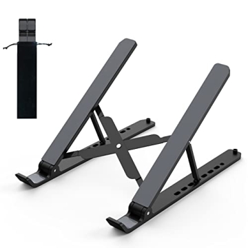 Adjustable Laptop Stand - Ergonomic, Portable & Ventilated for Ultimate Comfort