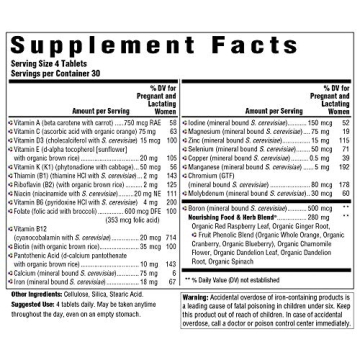 MegaFood Baby & Me Prenatal Blend for Mothers and Babies