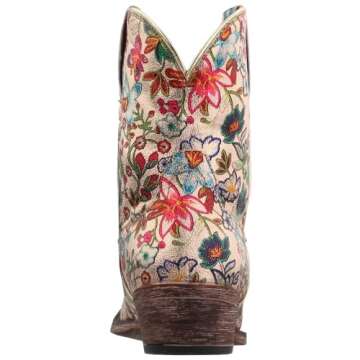 Stylish ROPER Women’s Ingrid Metallic Floral Ankle Boots