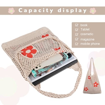 Emprier Retro Summer Hobo Bag - Trendy Knitted Purse