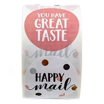 Happy Mail Stickers for Small Business & Personal Use