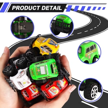 Buy Manmel 12 Pack Pull Back Cars for Kids Today!