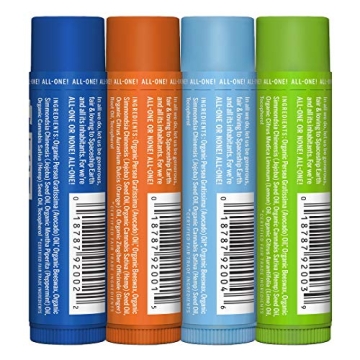 Dr. Bronner's Organic Lip Balm Variety Pack - Natural Care