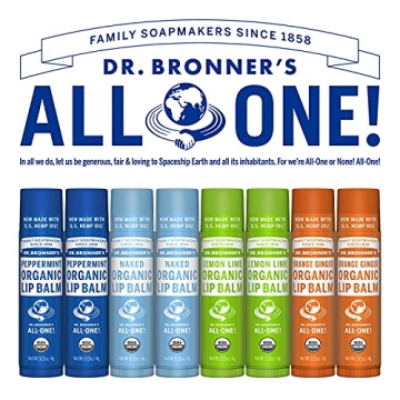 Dr. Bronner's Organic Lip Balm Variety Pack - Natural Care