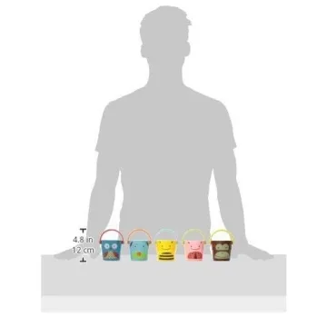 Skip Hop Zoo Stack & Pour Buckets for Bath Fun