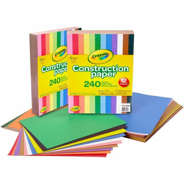 Crayola Construction Paper - Bulk Supply for Kids