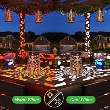 JSOT Solar Lanterns - Waterproof Outdoor Decorative Lights